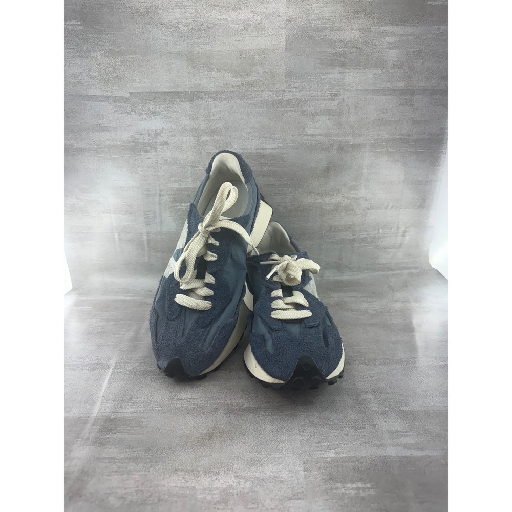 New Balance 327 Slate Blue Grey Suede Retro Running Shoes U327WCB Mens 6.5D